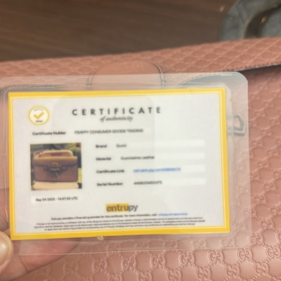 Authentic Gucci Microguccisimma shoulder bag- - Picture 9 of 9